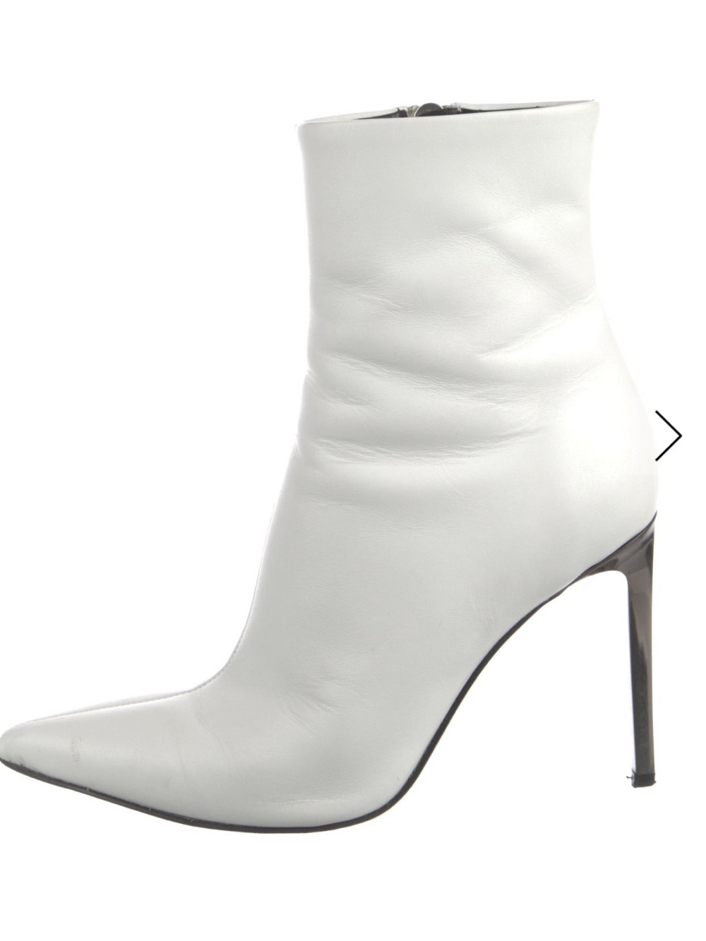 rag & bone White Pointed Stiletto Ankle Boot - Picture 2 of 6